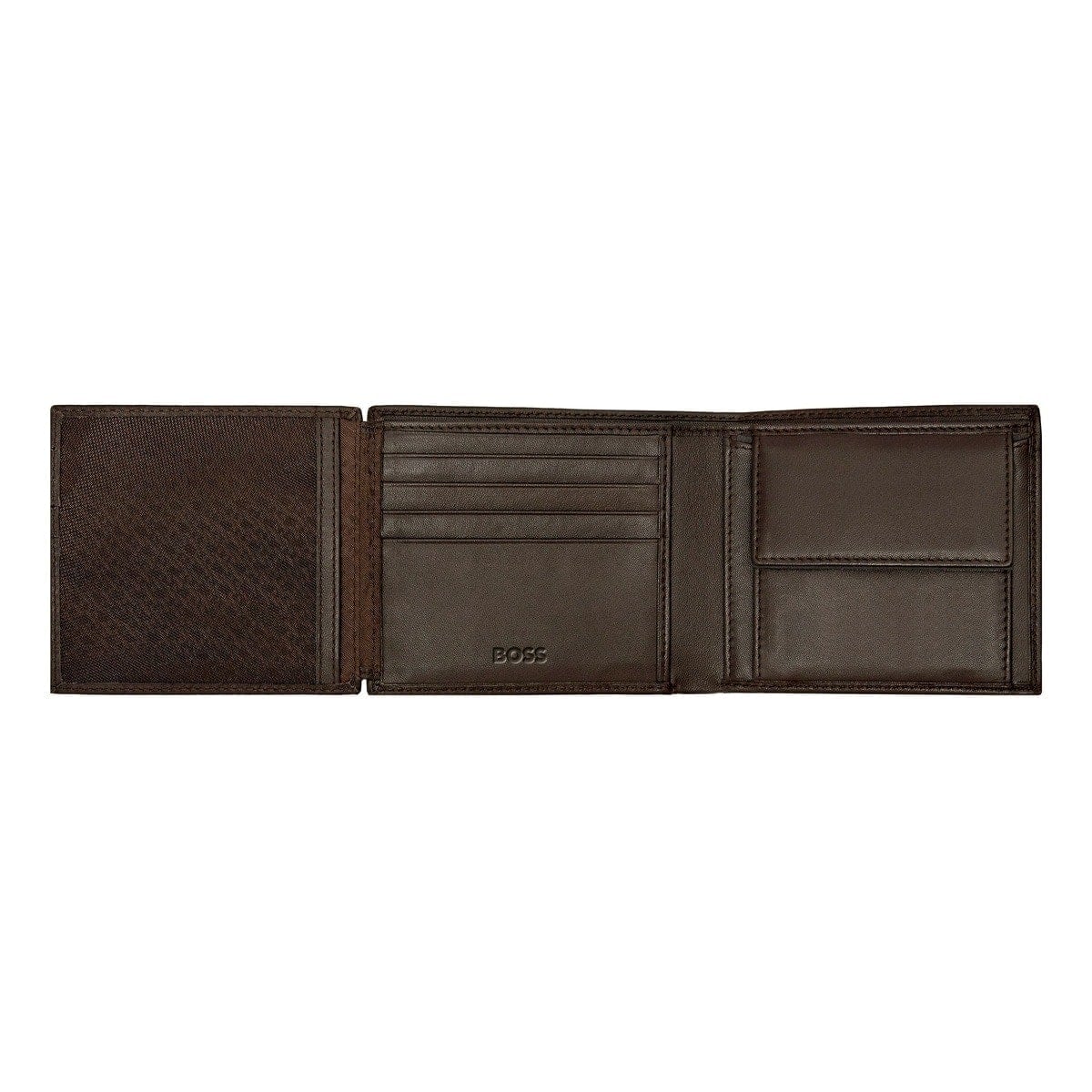 HUGO BOSS, Portemonnaie, Classic Smooth, Brown