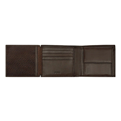 HUGO BOSS, Portemonnaie, Classic Smooth, Brown