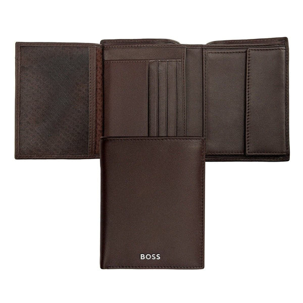 HUGO BOSS, Portemonnaie, Classic Smooth, Brown