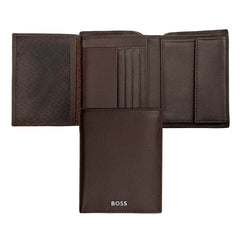 HUGO BOSS, Portemonnaie, Classic Smooth, Brown