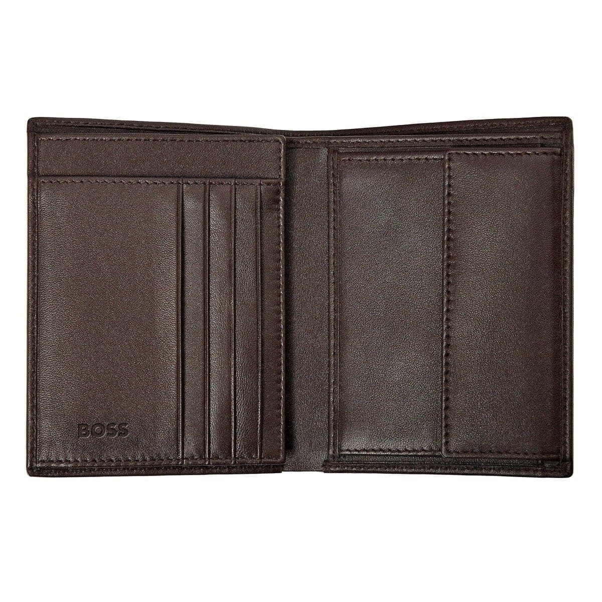 HUGO BOSS, Portemonnaie, Classic Smooth, Brown