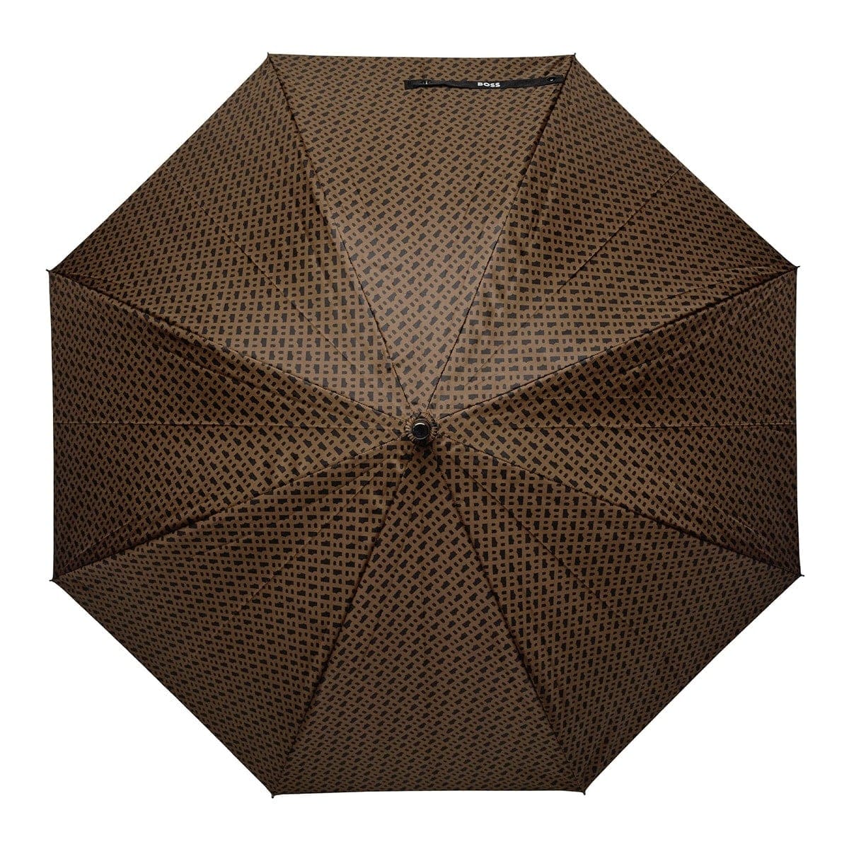 Hugo Boss Regenschirm Monogramme Camel