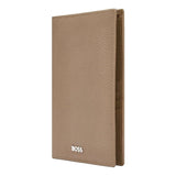 HUGO BOSS Reisebrieftasche, Classic Grained, Camel, 6