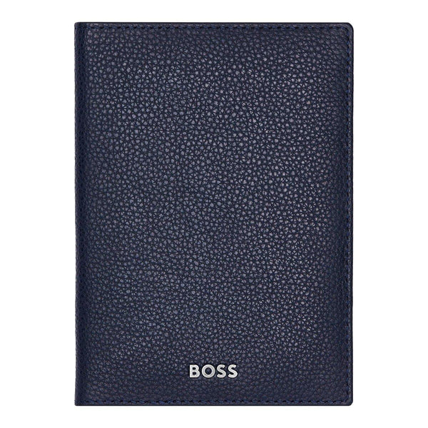 HUGO BOSS Reisebrieftasche, Classic Grained, Navy, 4