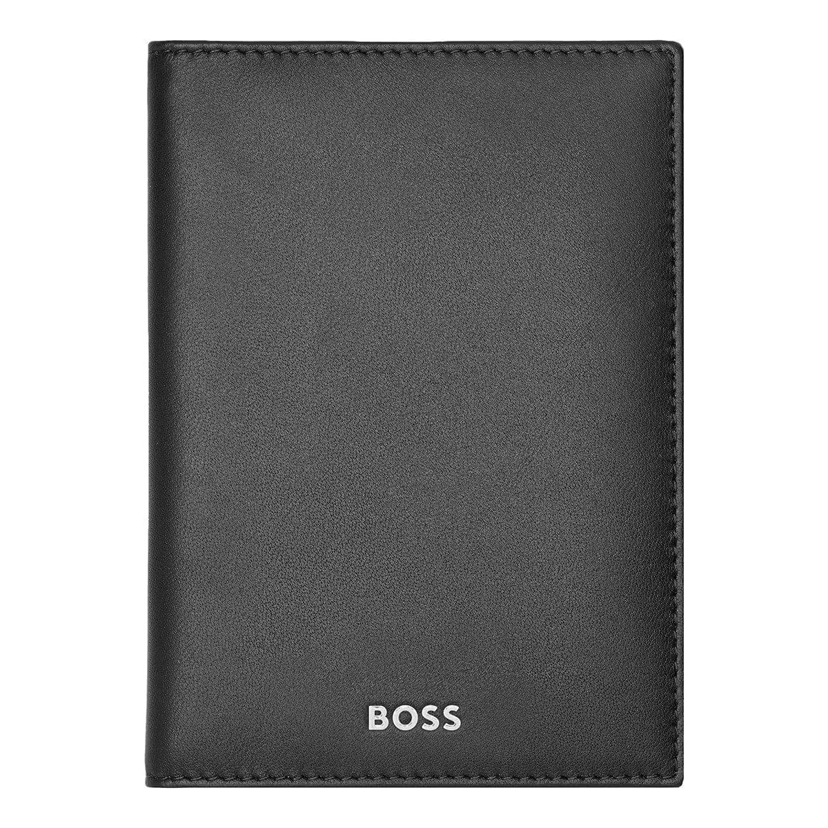 HUGO BOSS Reisebrieftasche, Classic Smooth, Black, 4