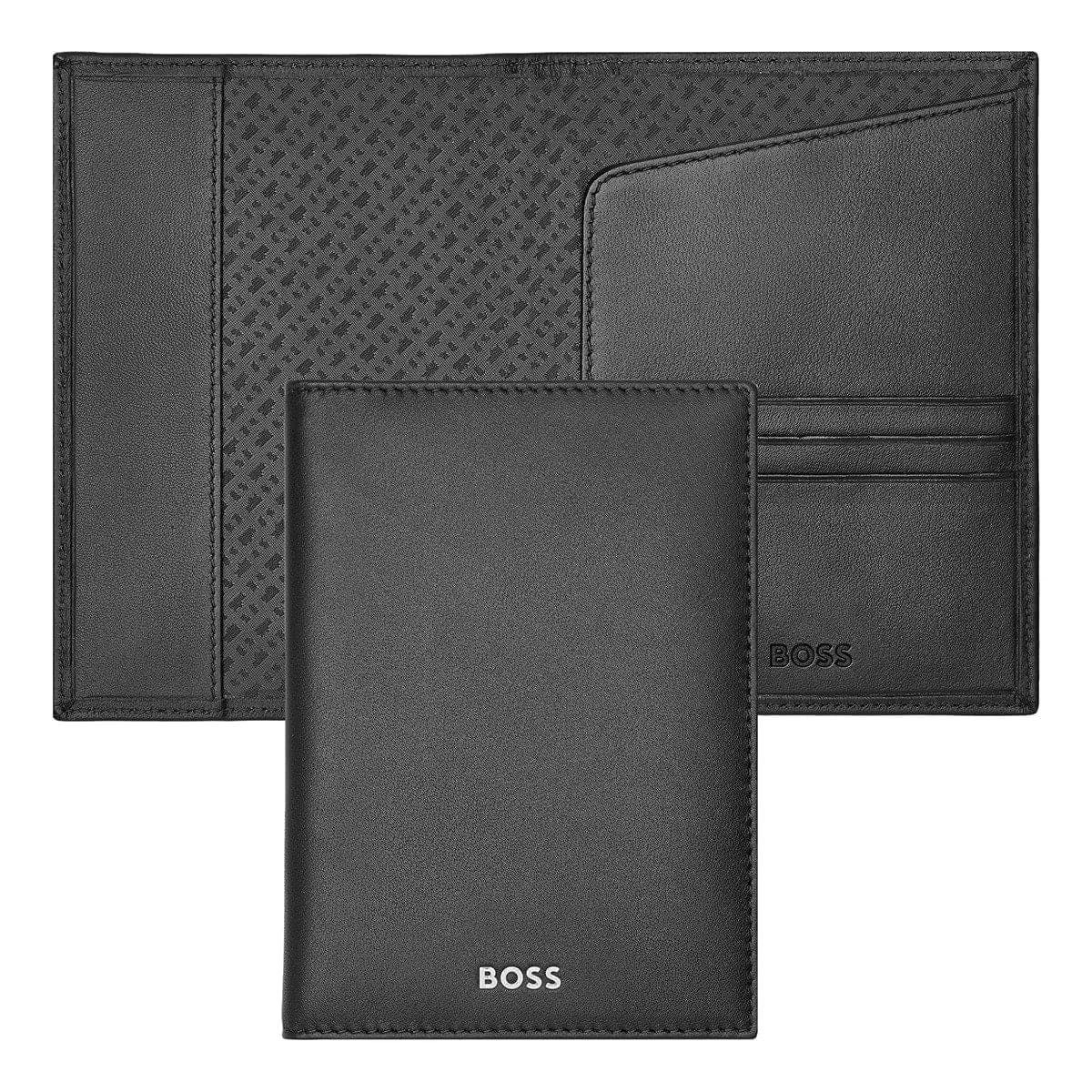 HUGO BOSS Reisebrieftasche, Classic Smooth, Black, Gesamtansicht, 1