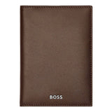 HUGO BOSS Reisebrieftasche, Classic Smooth, Brown, 4