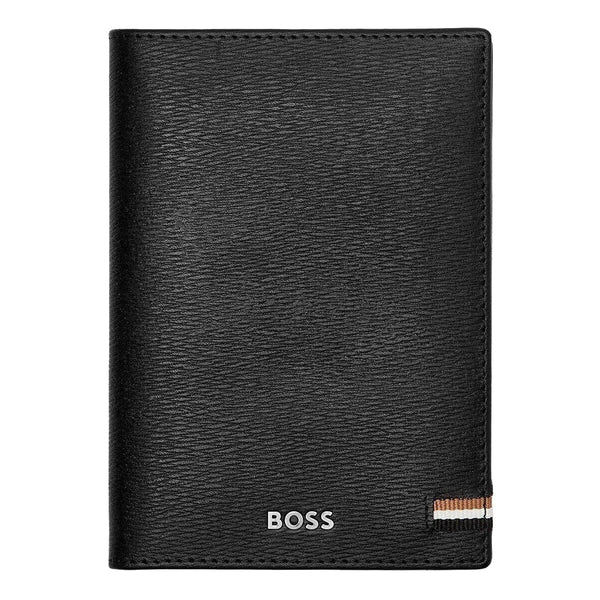 HUGO BOSS Reisebrieftasche, Iconic Black, 4