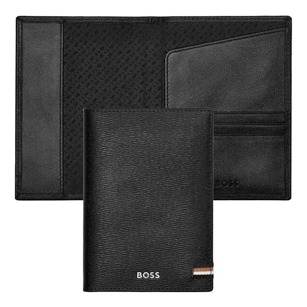 HUGO BOSS Reisebrieftasche, Iconic Black, Gesamtansicht, 1