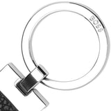 HUGO BOSS Schlüsselanhänger, Classic Grained, Black, 3