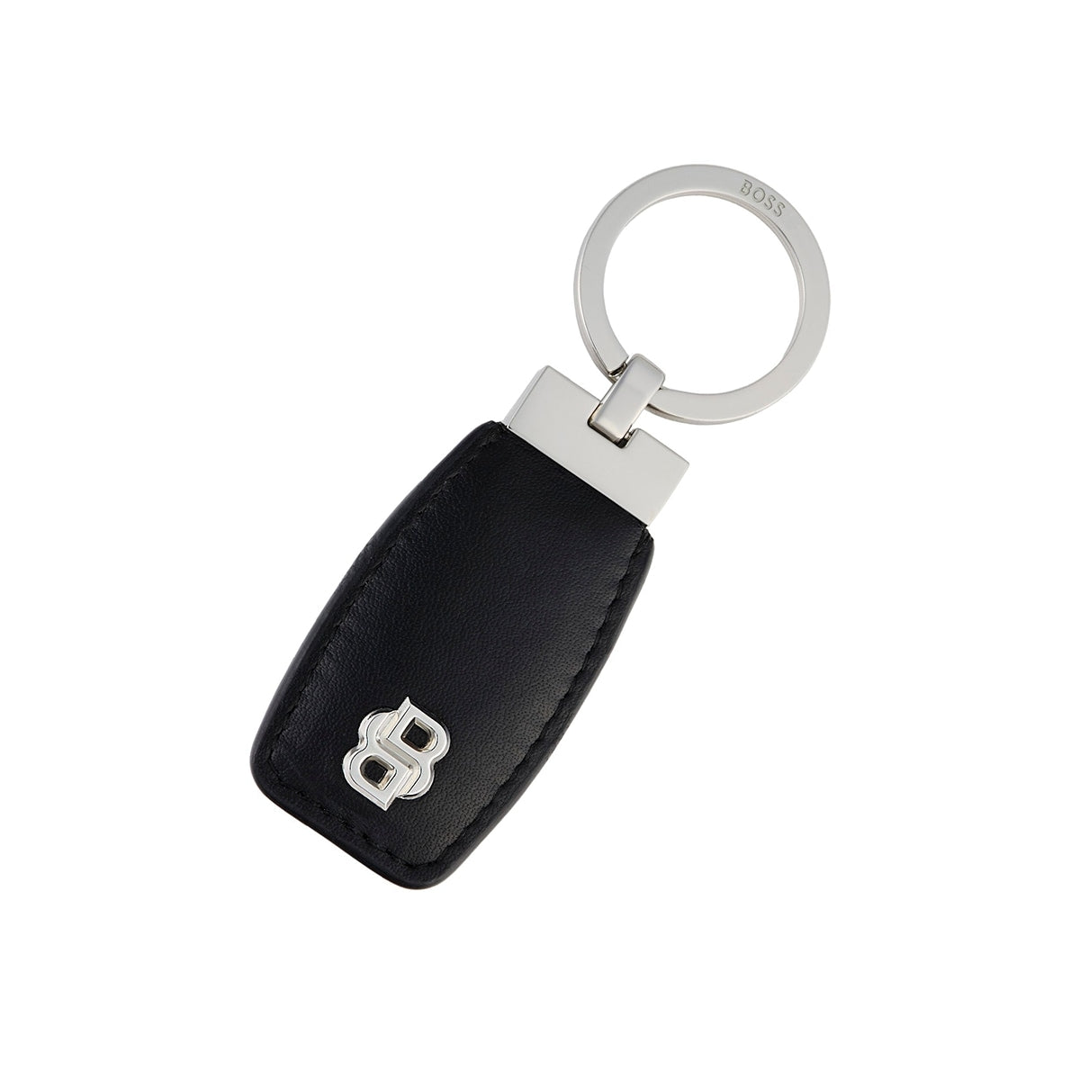 HUGO BOSS Schlüsselanhänger Double B Black & Chrome - 6
