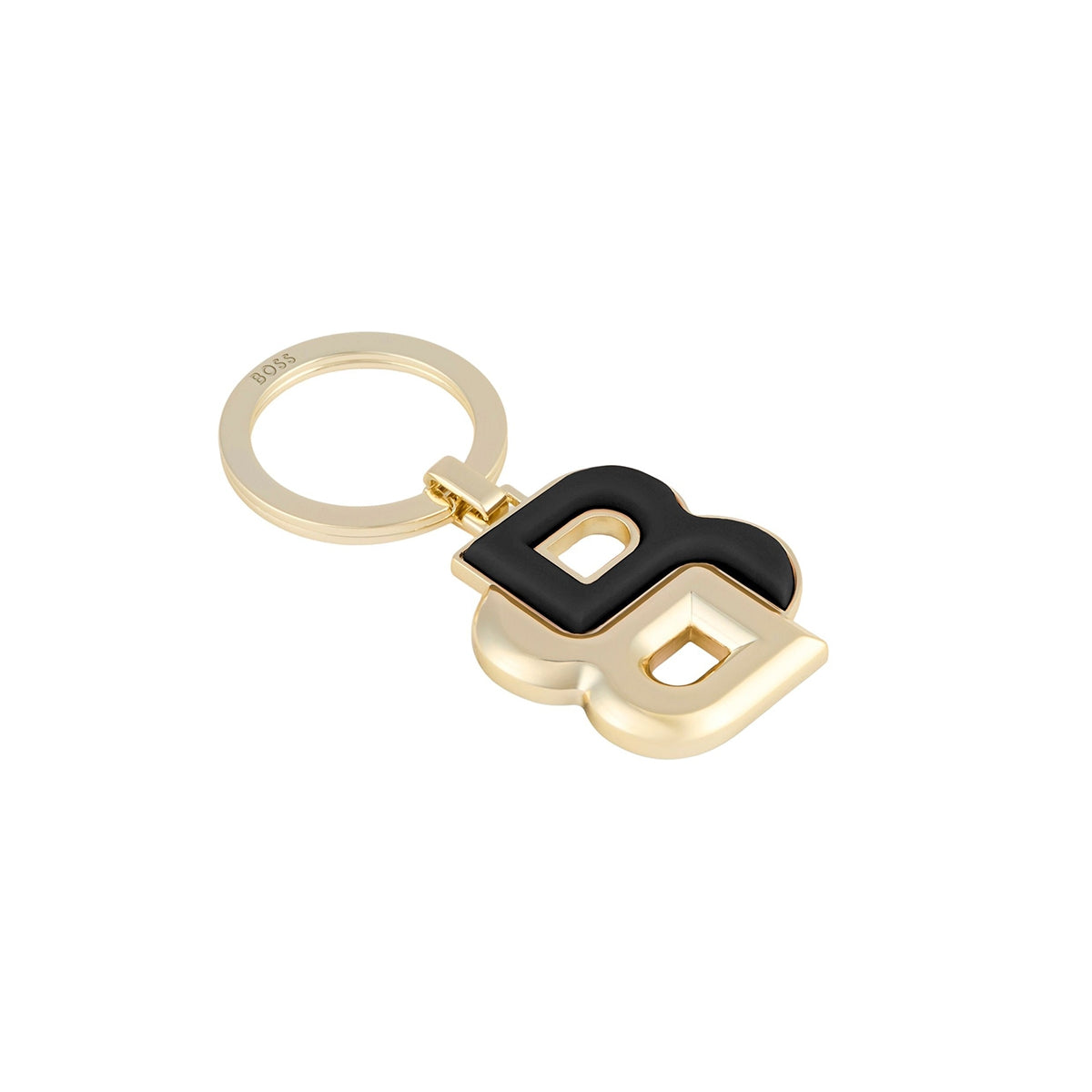 HUGO BOSS Schlüsselanhänger Double B Black & Gold - 5