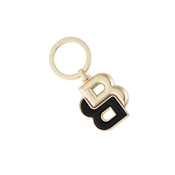HUGO BOSS Schlüsselanhänger Double B Black & Gold