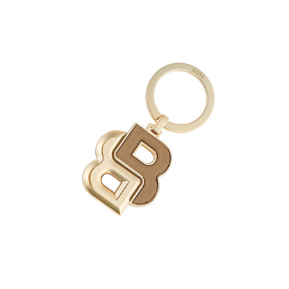 HUGO BOSS Schlüsselanhänger Double B Camel - 6