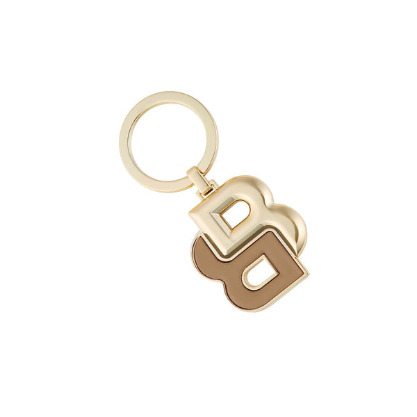 HUGO BOSS Schlüsselanhänger Double B Camel