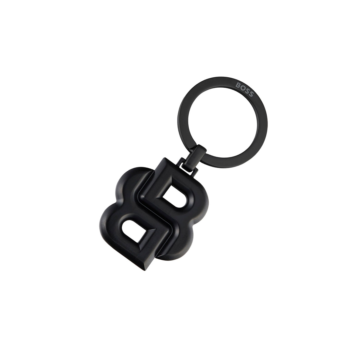 HUGO BOSS Schlüsselanhänger Double B Matt Black - 6