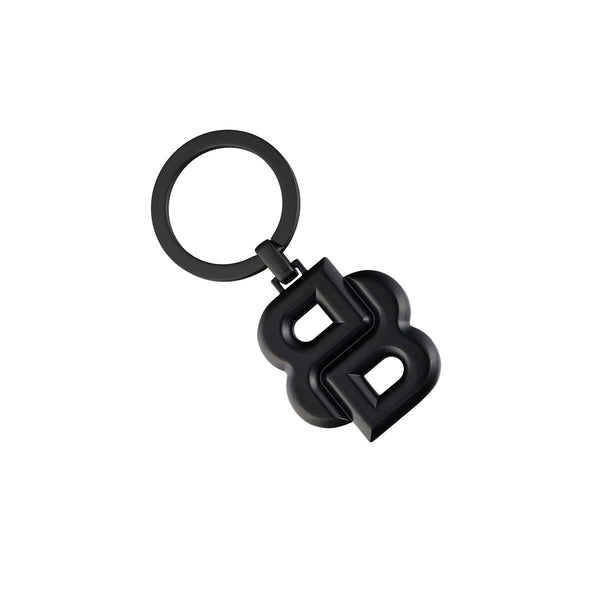 HUGO BOSS Schlüsselanhänger Double B Matt Black