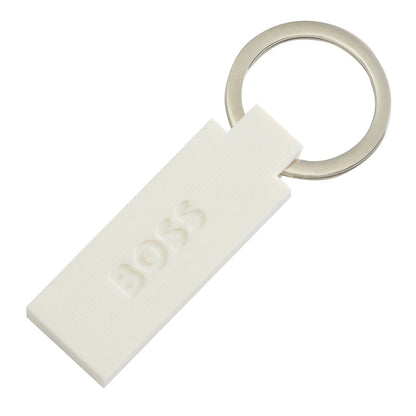 HUGO BOSS, Schlüsselanhänger, Edge White