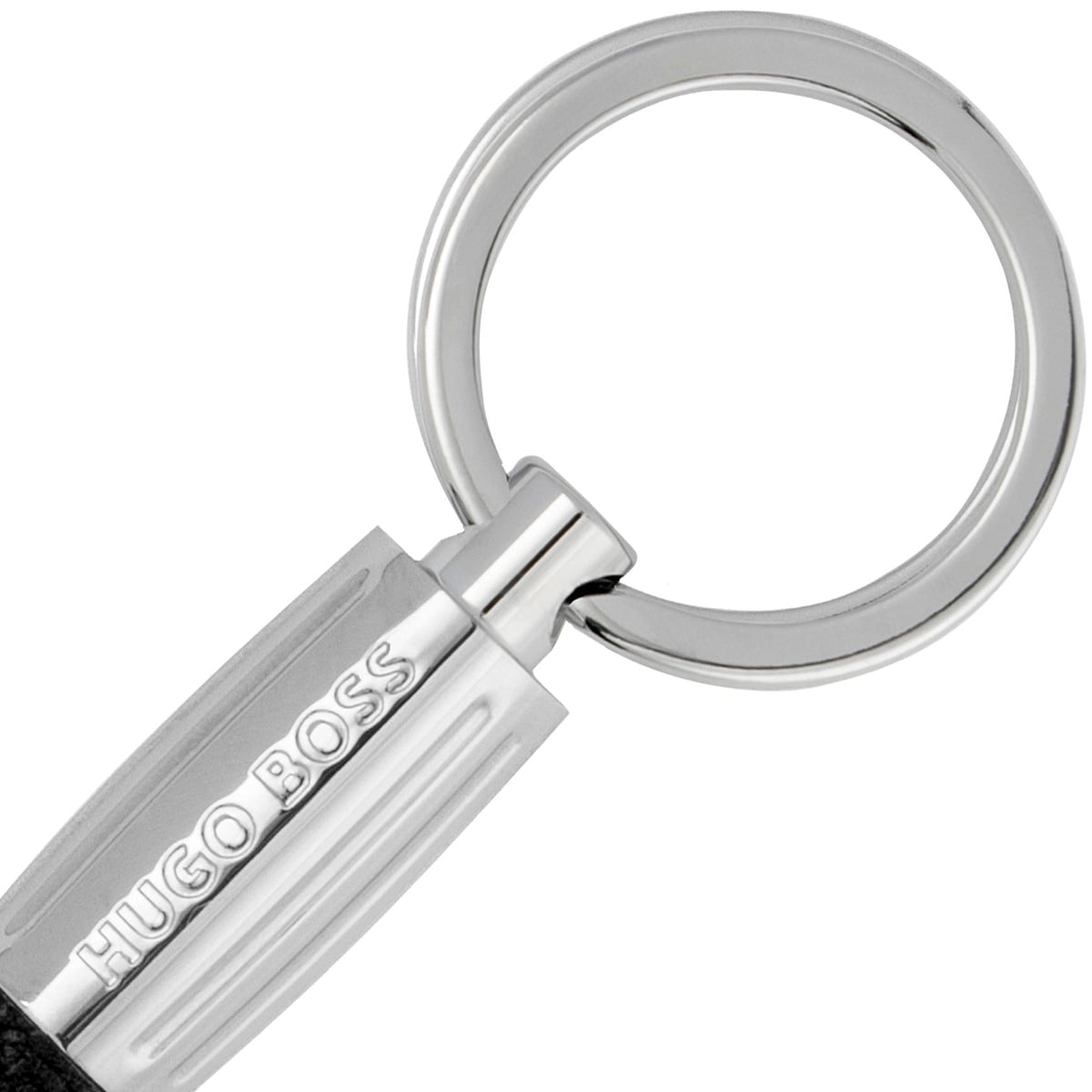 HUGO BOSS Schlüsselanhänger, Pure Iconic, Black, 3