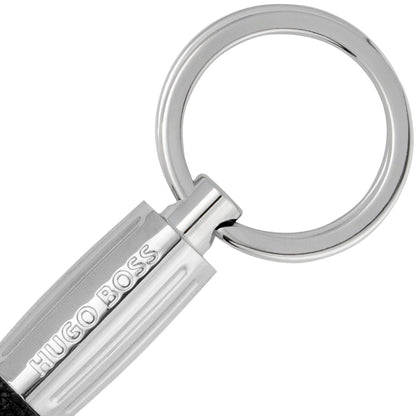 HUGO BOSS Schlüsselanhänger, Pure Iconic, Black, 3