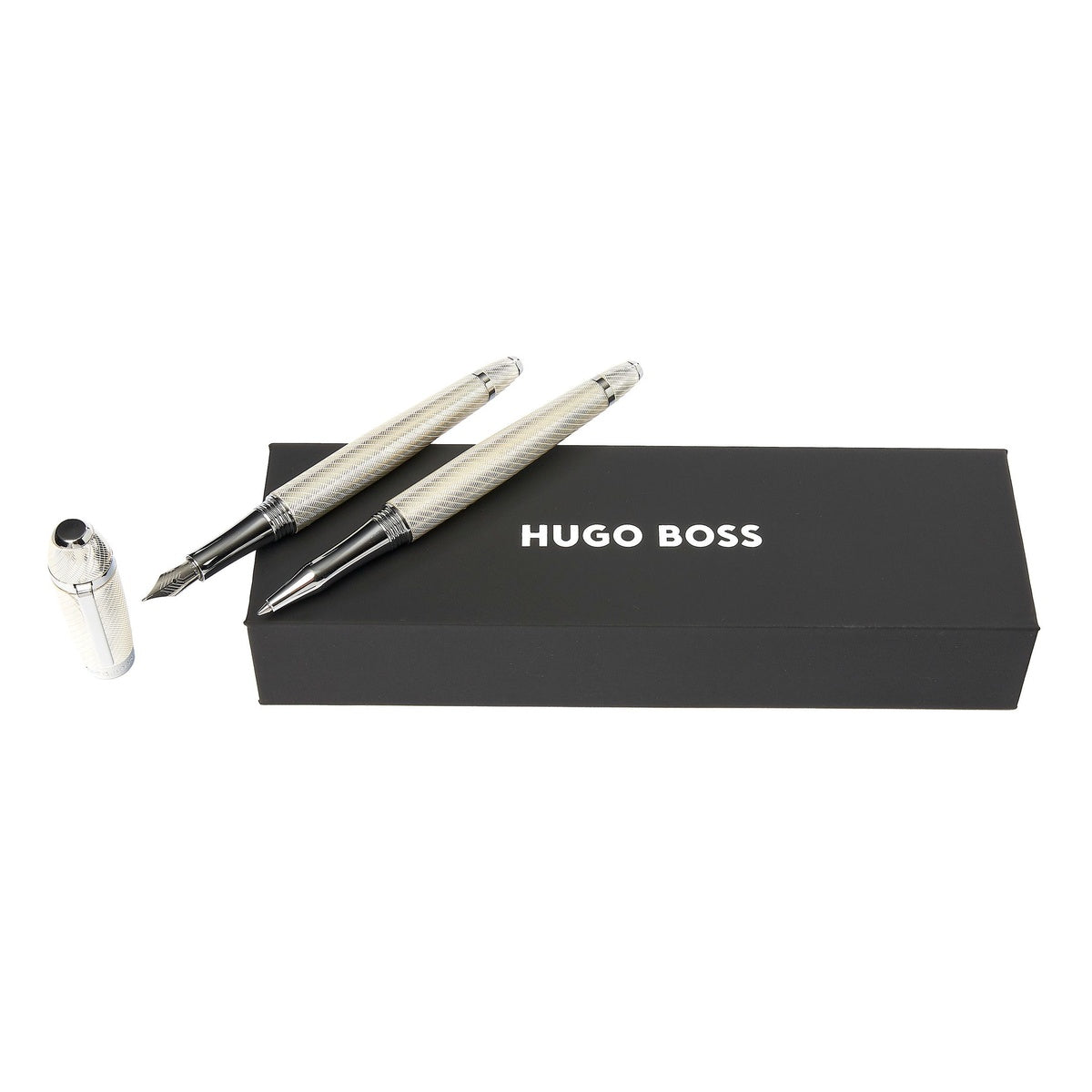 HUGO BOSS, Stifte-Set, Arc Futurist, Silver
