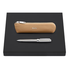 HUGO BOSS Kugelschreiber, Etui Beam Chrom