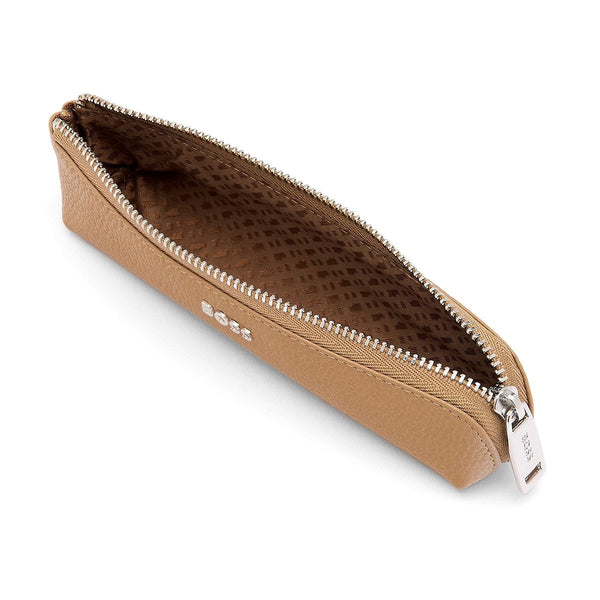 HUGO BOSS Stifteetui Classic Grained, Camel - 1