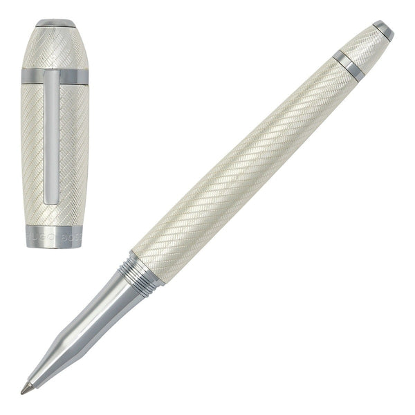 HUGO BOSS, Tintenroller, Arc Futurist, Silver