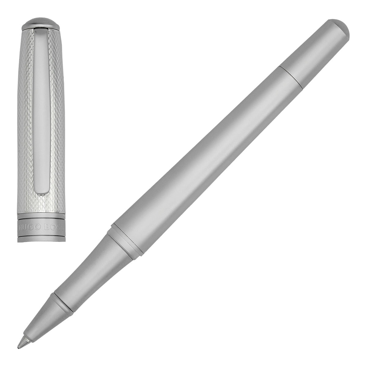 HUGO BOSS, Tintenroller, Essential Metal, Silver
