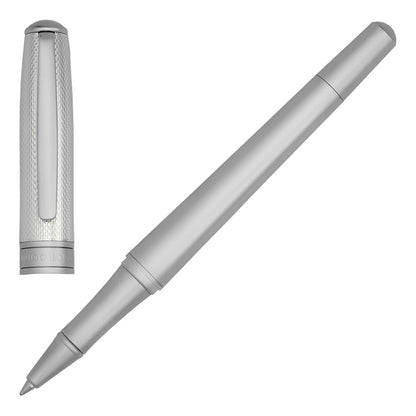 HUGO BOSS, Tintenroller, Essential Metal, Silver