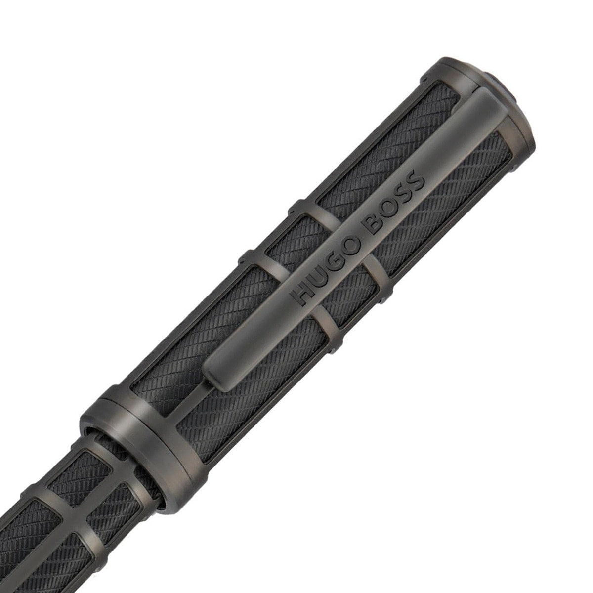 HUGO BOSS Tintenroller Frame Grid, Black & Gun - 3