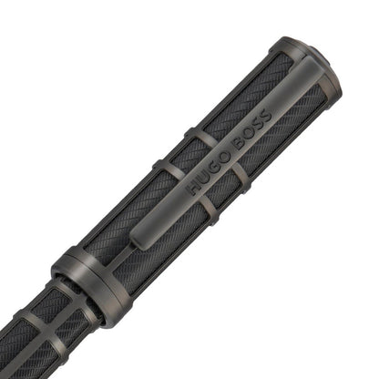 HUGO BOSS Tintenroller Frame Grid, Black & Gun - 3