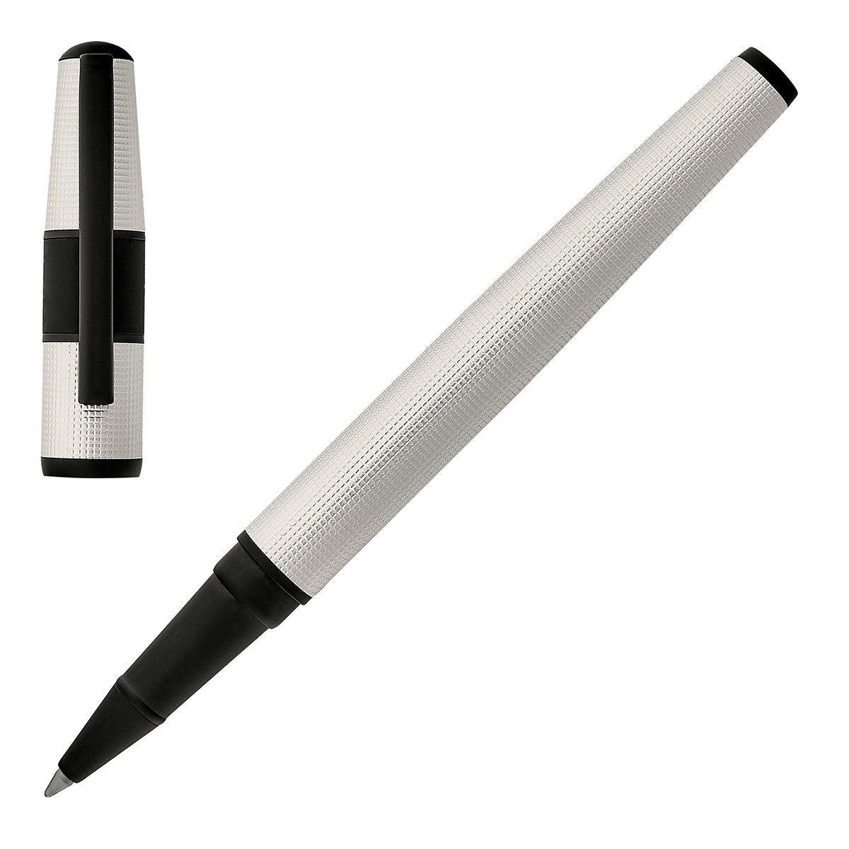 HUGO BOSS Tintenroller Grid Pearl, schwarz - 8
