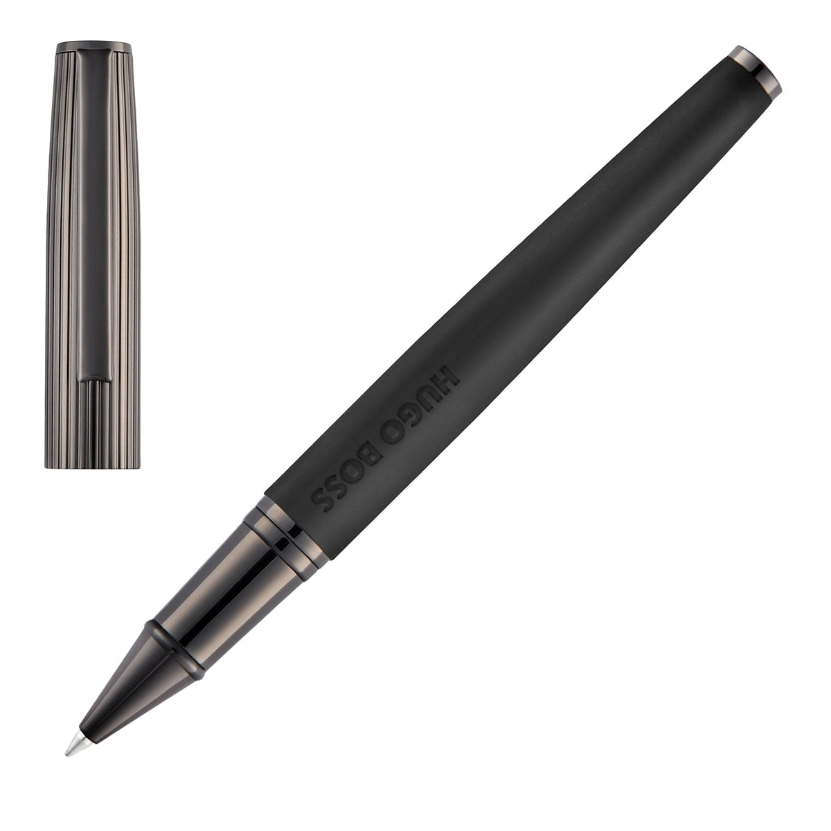 HUGO BOSS Tintenroller Illusion Arcade, gunmetal, gunmetal