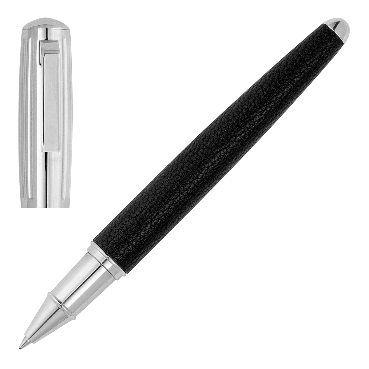 HUGO BOSS Tintenroller, Pure Iconic, Black, 6