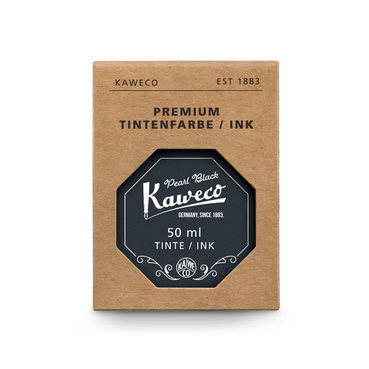 Kaweco, Ink Bottle, 50 ml, Pearl Black