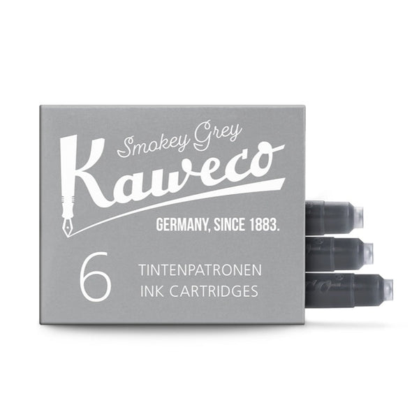 Kaweco, Tintenpatrone, 6 Stück, Rauchgrau