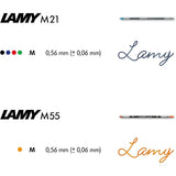 Lamy, Multifunktionsstift CP1, Twin Pen, 0.5 mm, schwarz