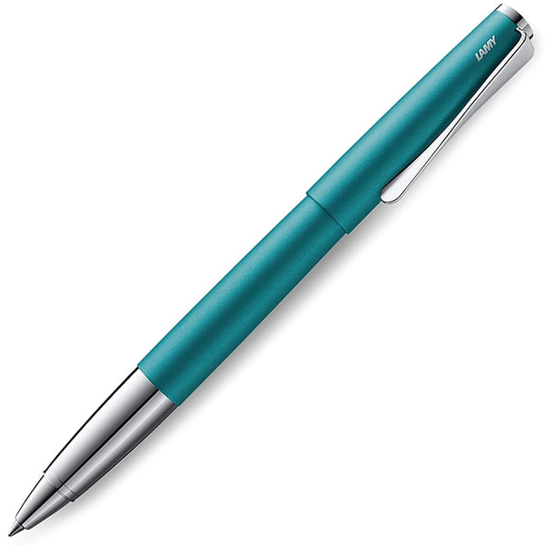 Lamy, Tintenroller Studio, Edelstahl, Aquamarine