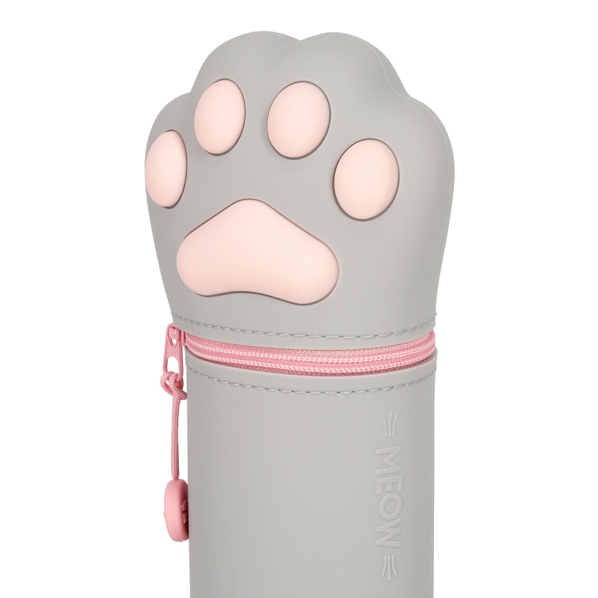 2-in-1-Federmäppchen aus Silikon Kitty
