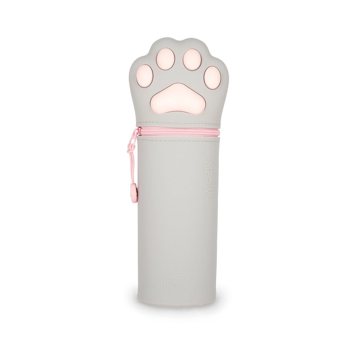 2-in-1-Federmäppchen aus Silikon Kitty