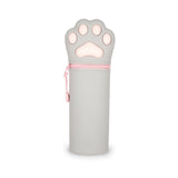 2-in-1-Federmäppchen aus Silikon Kitty