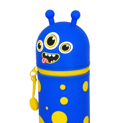 2-in-1-Federmäppchen aus Silikon Monster „Aaargh-dorable!“