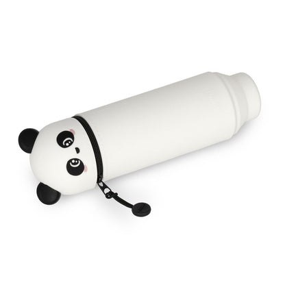2-in-1-Federmäppchen aus Silikon Panda „Hug Me“