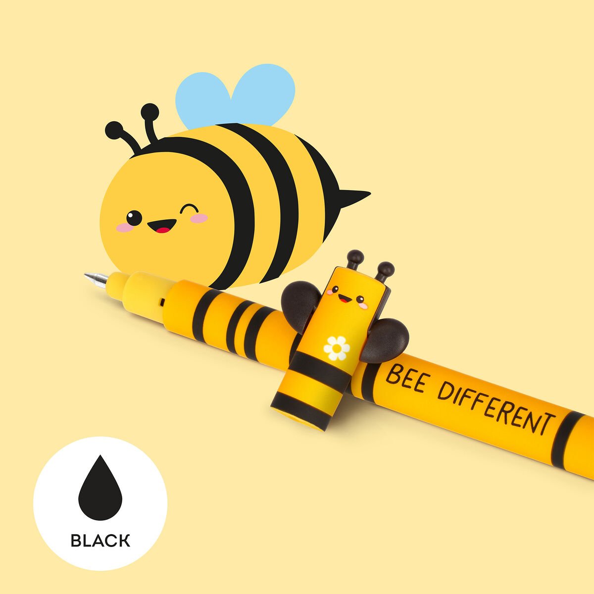 "Bee Different" Bee Erasable Gel Pen - Erasable Pen