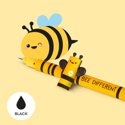 "Bee Different" Bee Erasable Gel Pen - Erasable Pen