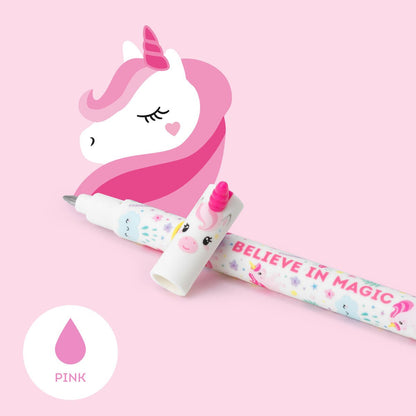 "Believe In Magic" Unicorn Erasable Gel Pen - Erasable Pen