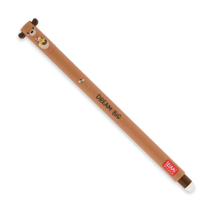 "Dream Big" Teddy Bear Erasable Gel Pen - Erasable Pen