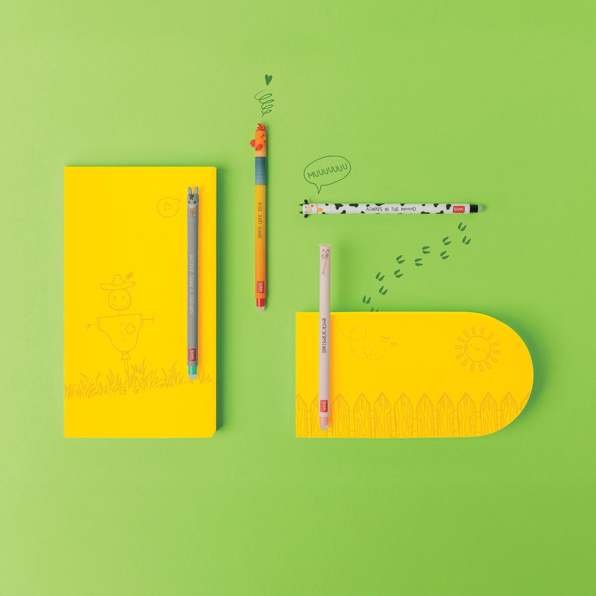 Set de 4 Stylos à Encre Gel Effaçable - Erasable Pen