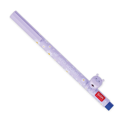 Gelstift mit Deko-Tierchen Hippo „Hip Hippo Hooray“ - Lovely Friends